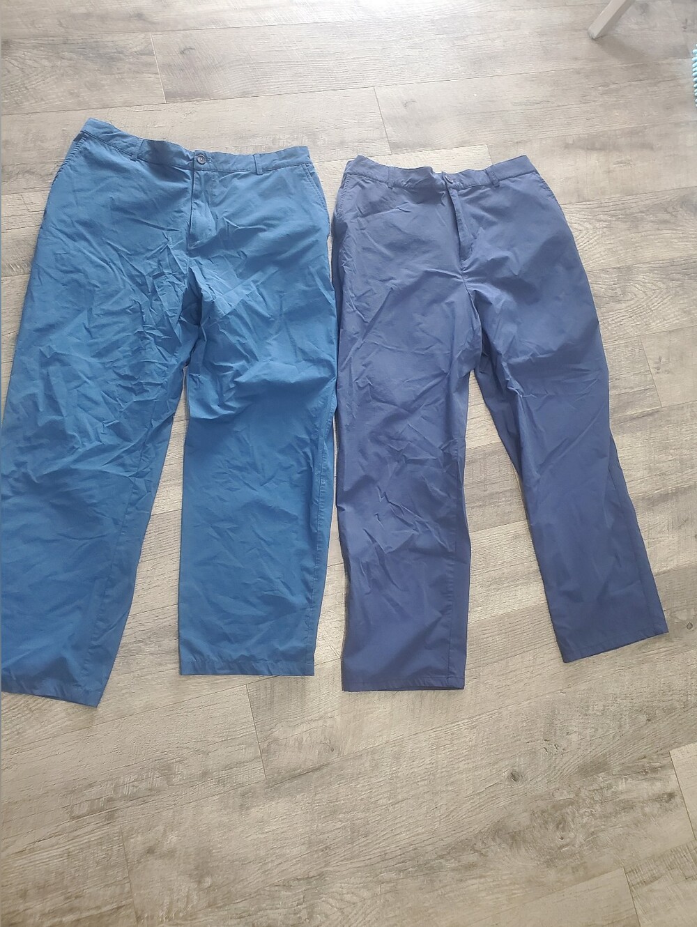 2 Pairs Blue Coofandy Dress Pants